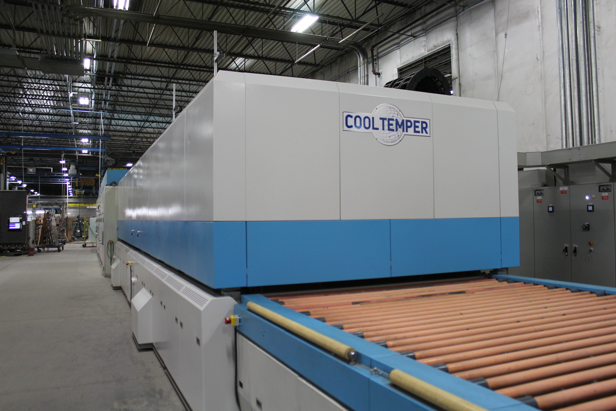 photo of a Cool Temper glass machine